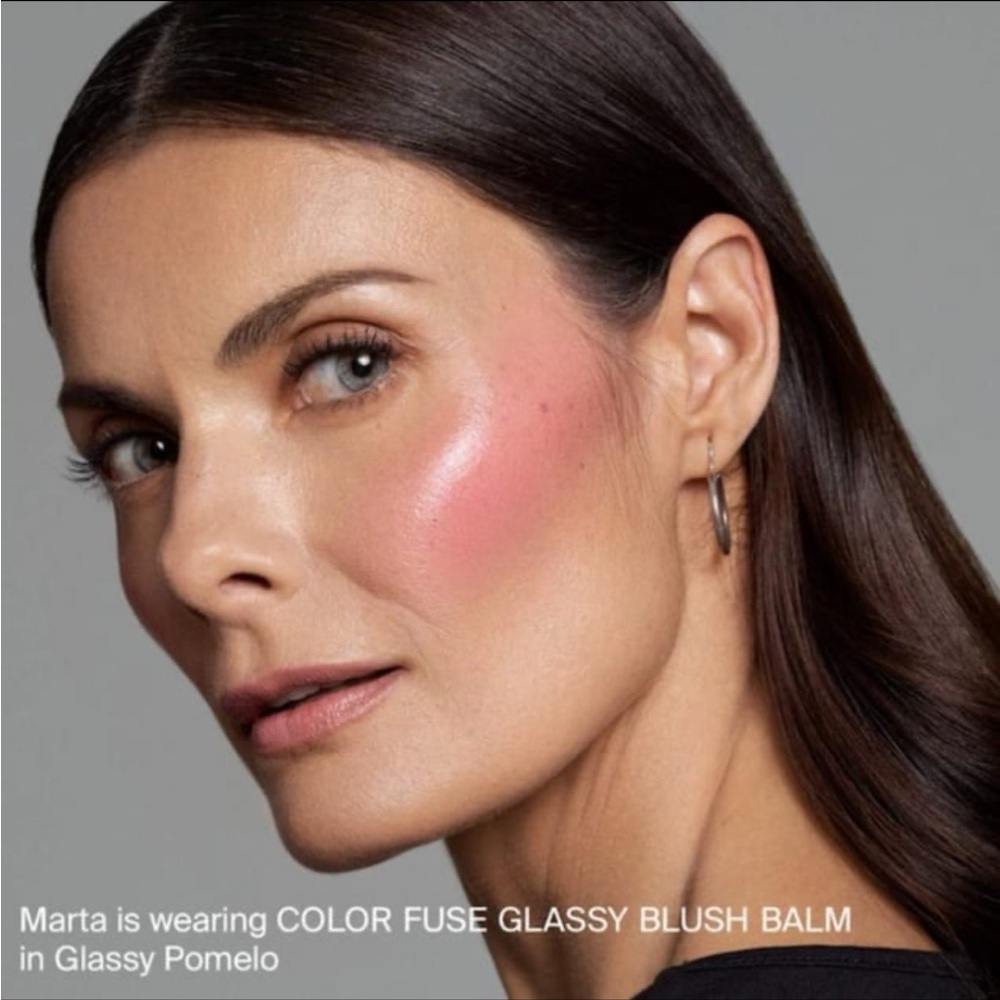Haus Labs Color Fuse Cream Blush Balm Stick in Glassy Pomelo BNIB - Picture 5 of 12